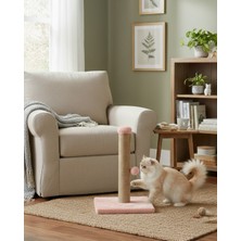 Reyo Pet Kedi Tırmalama Tahtası Pembe 42 cm
