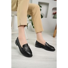 Nesil Shoes Süha 203 Siyah Anatomik Kadın Lofer