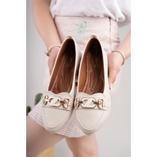Nesil Shoes Mhd 60 Ten Taşlı Günlük Kadın Babet