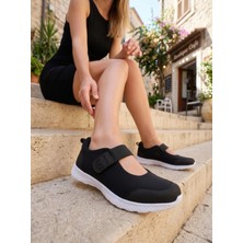 Nesil Shoes Bsea 632 Syh Byz Memory Foam Lastikli Kadın Ayakkabı