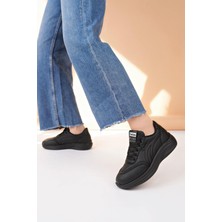 Nesil Shoes Dvm 063 Siyah Memory Foam Kadın Sneakers