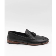 Nesil Shoes Tkn 1009 Siyah Hakiki Deri Günlük Erkek Ayakkabı