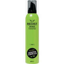 Redist Keratin Saç Köpüğü 300 ml | Profesyonel Hacim, Bakımlı Görünüm ve Gün Boyu Kalıcı Şekil
