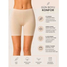 MÇ İç Giyim Elbise Içi Astar Jüpon Düz Kemerli Iz Yapmaz Modal Tayt