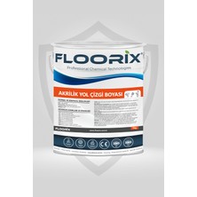Floorix Akrilik Yol Çizgi Boyası 5 kg Beyaz