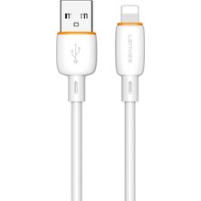 Lenyes LC548-L Usb-A To Lightning Data ve Şarj Kablosu 12W 1m Beyaz