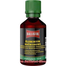 Çatlısan Deffance Ballistol Aluminium Brünierung - Profesyonel Alüminyum Karartma Boyası (50ML)