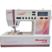 Sewpower Moonstar Ev Tipi Elektronik Düz Dikiş Makinesi 300 Desen / Model 3300