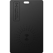 Wiwu Wt-07 Itag Ios Find My Destekli Kartlık Tasarım Kaybolmaya Karşı Gps Akıllı Takip Cihazı Siyah