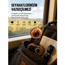 Şarjlı Mini Retro Radyo Bluetooth Hoparlör Çoklu Bağlantı Seçenekli Yeni Nesil Midastech