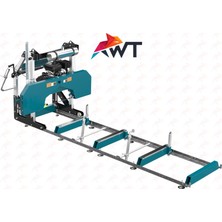 Awt 760 Yatay Şerit Testere - 76 cm Çap Kapasiteli Tomruk Kesme