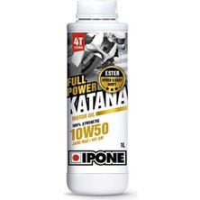 Ipone Full Power Katana 10W50 4T Esterli Motosiklet Yağı 1L