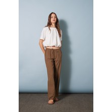 Avrile Bağcıklı Pantolon