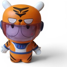 Hureggo Vintage Xiaomi Mi Bunny Tiger Edition Kaplan Kostümlü Koleksiyonluk Figür 9 cm