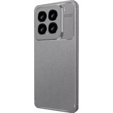 MiraLive Mey Ithalat®   Mi 15 Kılıf Auto Focus Karbon Kapak - Gri