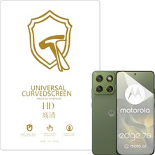 Microcase Motorola Edge 70 ile Uyumlu Full Tpu Nano Ön Ekran Koruma Filmi - EKM101
