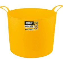İbtaş SGS984 - Çok Amaçlı Elastik Taşıma Kovası 42 Litre