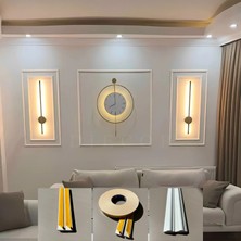 Diecor Dekoratif Boyanabilir Kendinden Yapışkanlı 2,5 Cm Duvar Çıtası Hazır Kesimli 5 Adet Çerçeve Paketi