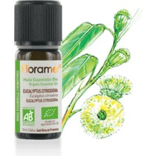 Florame Organik Limon Okaliptus Uçucu Yağı (Eucalyuptus Citridora) - 10 ml - %100 Saf - Vegan