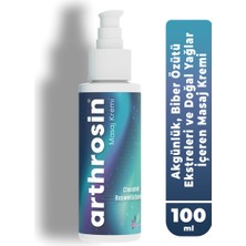 Arthrosin 100 ml Masaj Kremi – Biberiye, Lavanta ve Akgünlük Içerikli Ferahlatıcı Formül