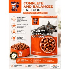 Miss Kis Premium Pouch Kuzu Etli Yetişkin Kedi Konservesi 100 gr
