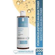 Mineaderm Smoothing AHA BHA Toner 200 ml - Glikolik ve Salisilik Asit İçeren Gözenek Sıkılaştırıcı Pürüzsüzleştirici Tonik