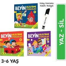 Yükselen Zeka Beyin Geliştirme Etkinlikleri Yaz Sil Serisi