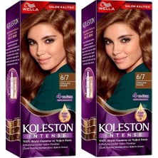 Wella Koleston Koleston Intense 6/7 Çikolata Kahve Saç Boyası X2 Adet Uzun Süre Kalıcı Canlı Renkler