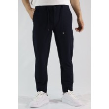 Likralı Slim Fit Erkek Kumaş Pantolon | Ventov Lacivert - 36