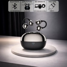 Mioji Air Buds 2 Kablosuz 5.4 Ios Android Windows Pc ve Tüm Telefonlar ile Uyumlu Bluetooth Kulaklık - Siyah