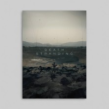 Orendart Death Stranding - Game Video Çerçeveli - Çerçevesiz Poster Tablo Hideo Kojima Video Oyun Poster