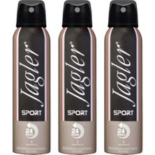 Jagler Sport Deodorant 3'lü Set