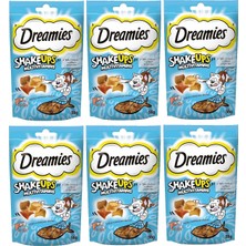 Dreamies Kedi Ödülü Shake Ups Seafood (Deniz Ürünleri) 55 gr x 6 Ad