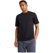 Lescon 25S-1260-25N Kısa Kol T Siyah Erkek T-Shirt