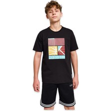 Lescon 26B-3053 Kısa Kol T Siyah Erkek Çocuk T-Shirt