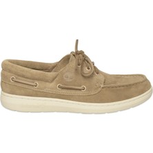 Timberland TB0A6CXM Portofino Pier Boat Shoe Günlük Bej Erkek Ayakkabı