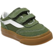 Vans VN000D7X Brooklyn Ls V Sneakers Yeşil Çocuk Spor Ayakkabı