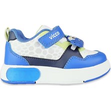 Vicco 346.B26Y.109 Borka Bebe Işıklı Mavi Çocuk Spor Ayakkabı