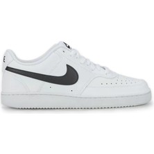 Nike DH3158 W Nike Court Vision Low Next Nature Sneaker Beyaz-Siyah Unisex Spor Ayakkabı