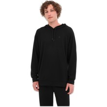 Lumberjack 5W MB Fupra 17FC-01 5pr Sweat Siyah Erkek Sweatshirt