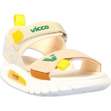 Vicco 332.P25Y.203 Dekan Patik Phylon Bej Çocuk Sandalet