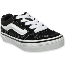 Vans Caldrone Siyah Sneakers Çocuk Spor Ayakkabı Tekstil Malzeme ve Düz Taban Özelliği  VN0005W6-K