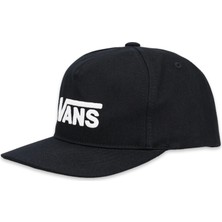 Vans VN000Q19 Drop V Logo Snapback Siyah Unisex Şapka