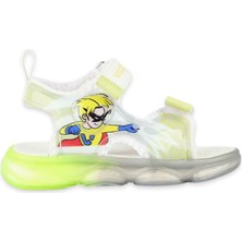 Vicco 332.B26Y.169 Steel Bebe Beyaz Erkek Çocuk Sandalet