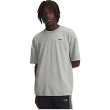 Under Armour 1389147 Ua M Hw Os Logo Wash Ss Gri Erkek T-Shirt