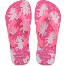 Havaianas 4103405 Kids Fantasy Parmak Arası Pembe Kız Çocuk Terlik