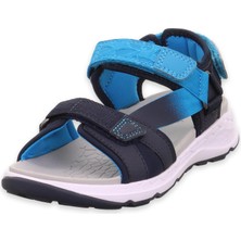 Superfit 000580-F Criss Cross Lacivert Çocuk Sandalet