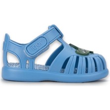 Igor S10371 Tobby Croco Mavi Çocuk Sandalet Hafif ve Cırt Cırtlı Bağlama Özellikleriyle