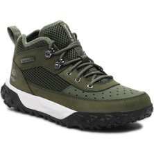 Timberland TB0A67RM Greenstride Motion 6 Mid Lace Up Sneaker Haki Unisex Ayakkabı