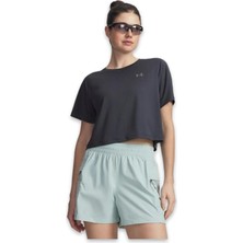 Under Armour 6009174 W Explor Trail Run Graphic Antrasit Kadın T-Shirt